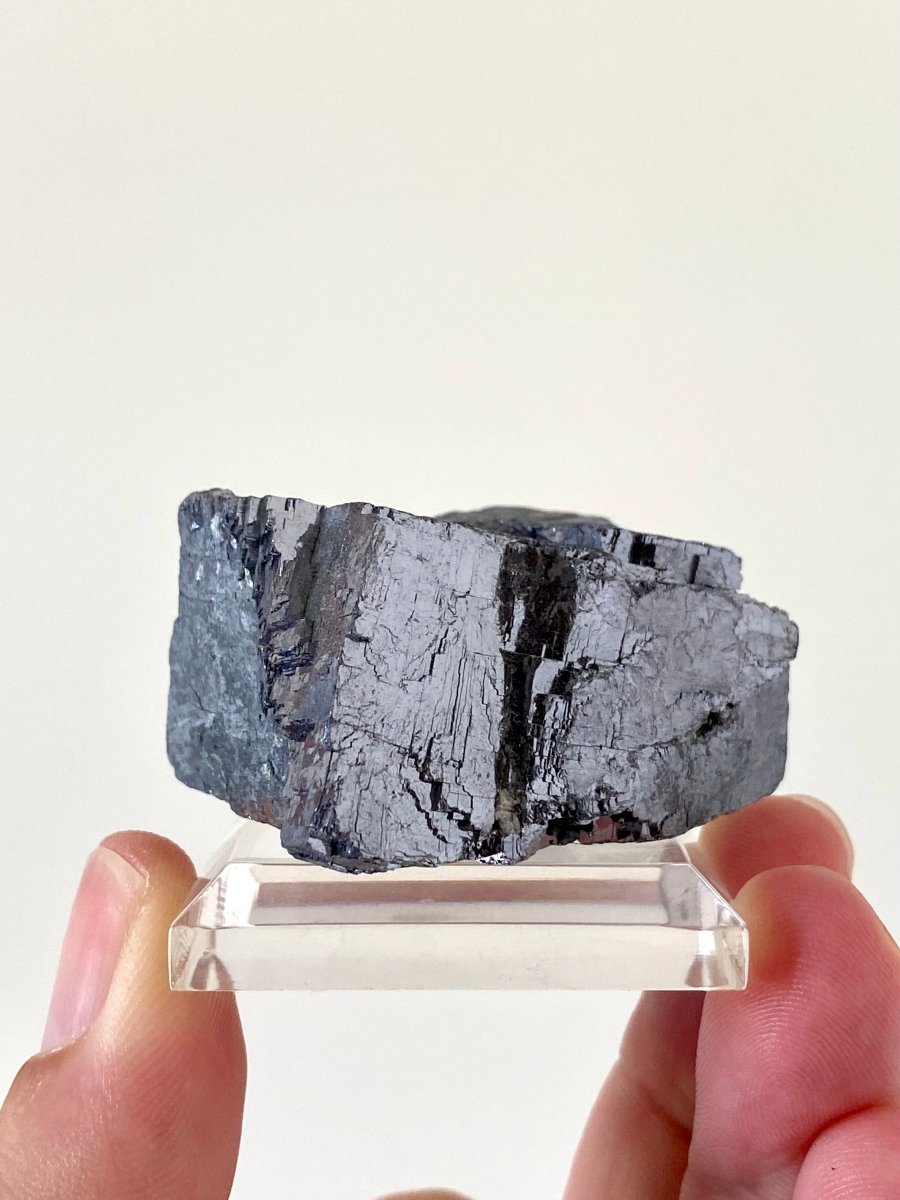 Galenite Mineral - Authentic Lead Ore Specimen (172 grams) - FossilsAndMore