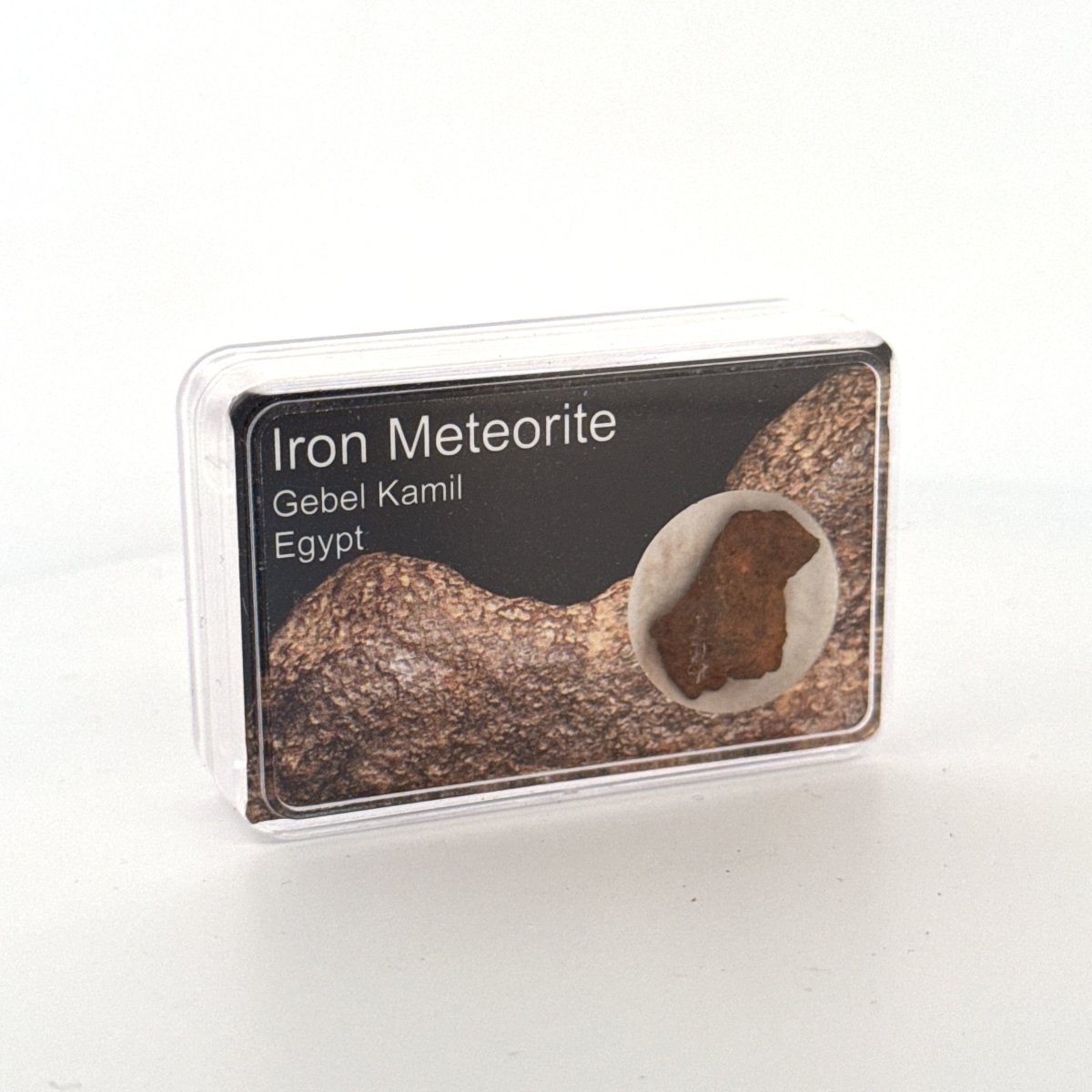 Gebel Kamil Iron Meteorite fragment (0.69") from Egypt - FossilsAndMore