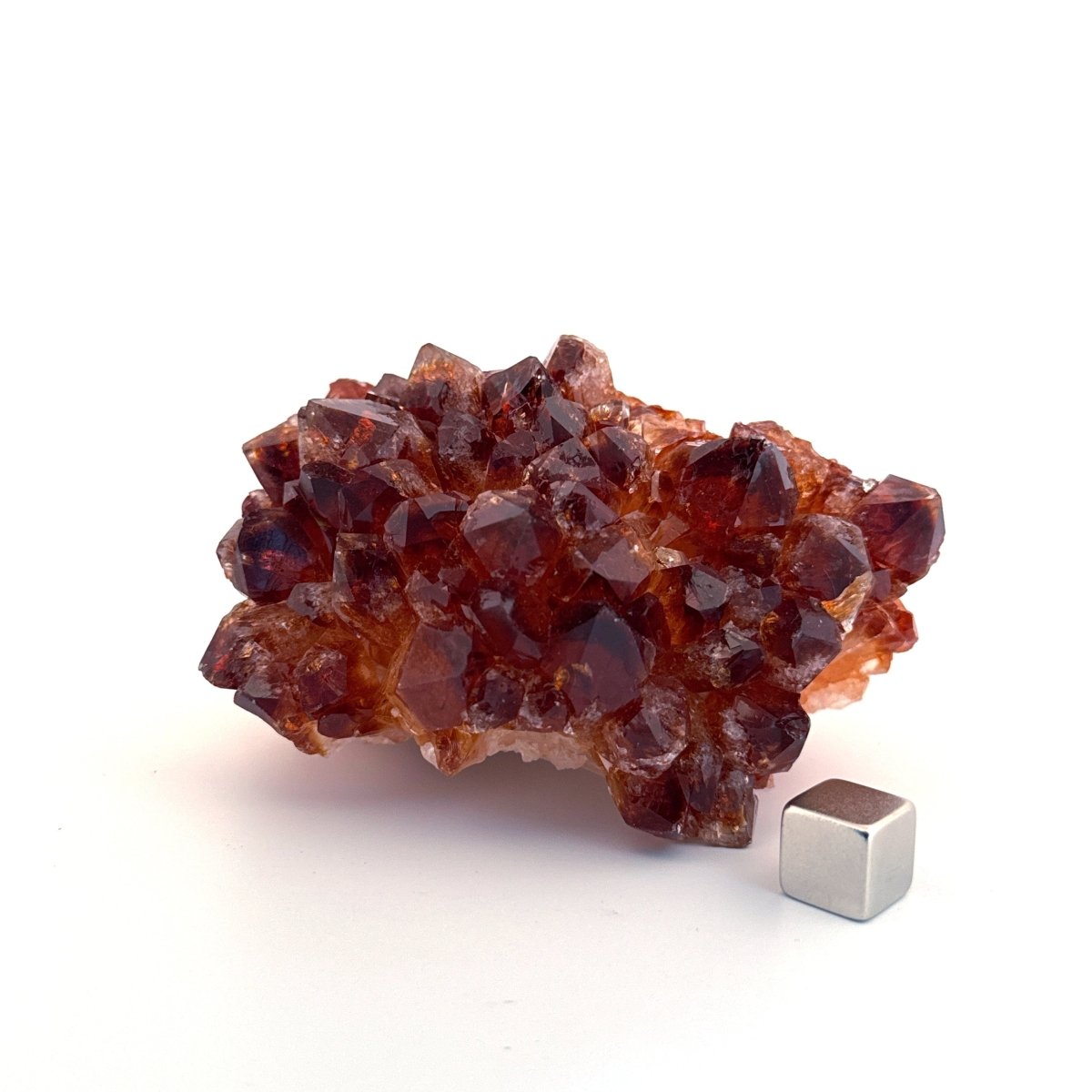 Heat treated Amethyst cluster (324 Grams) from Uruguay - FossilsAndMore