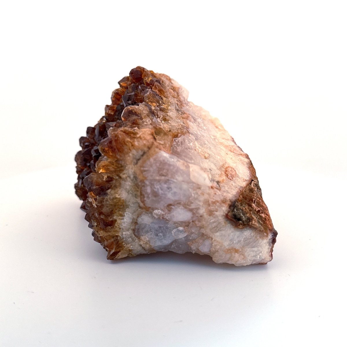 Heat treated Amethyst cluster (356 Grams) from Uruguay - FossilsAndMore