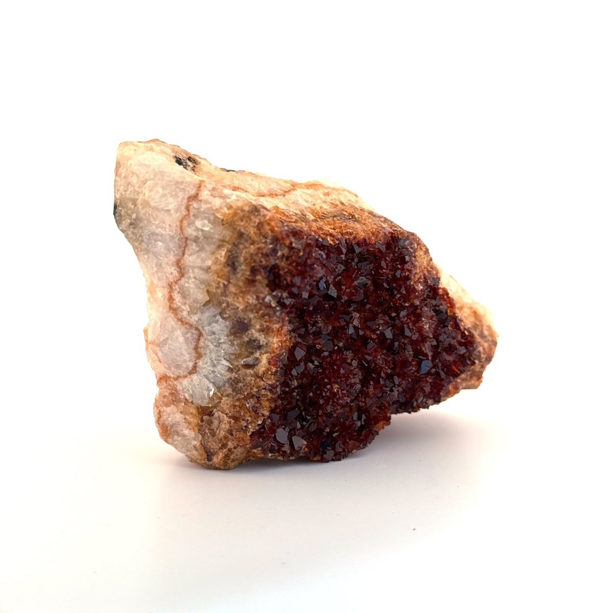 Heat treated Amethyst cluster (508 Grams) from Uruguay - FossilsAndMore