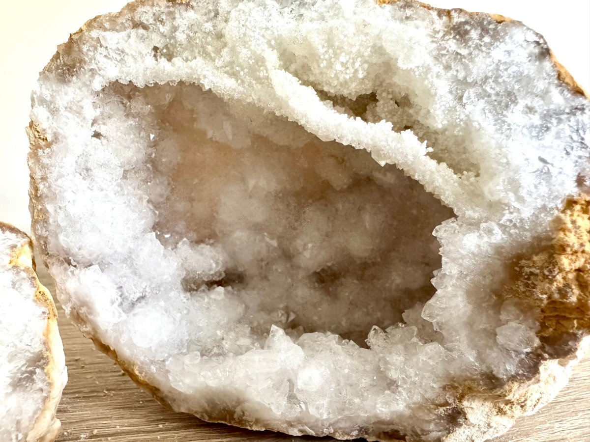 Large Calcite Geode from Morocco (1500 Grams) - FossilsAndMore