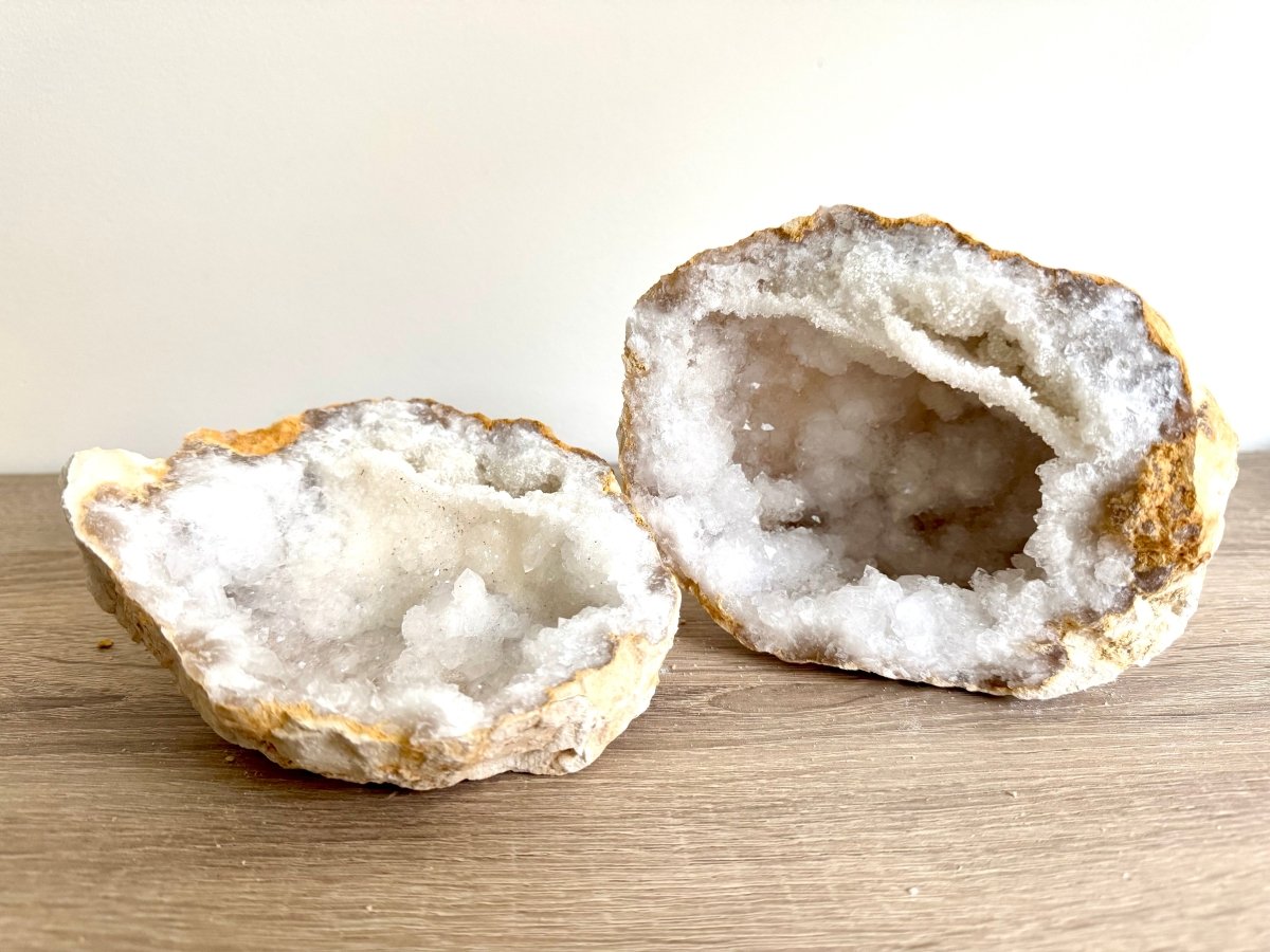 Large Calcite Geode from Morocco (1500 Grams) - FossilsAndMore