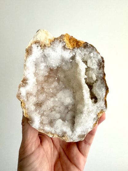 Large Calcite Geode from Morocco (1500 Grams) - FossilsAndMore