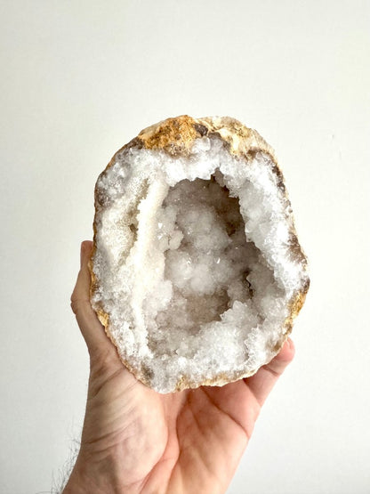 Large Calcite Geode from Morocco (1500 Grams) - FossilsAndMore