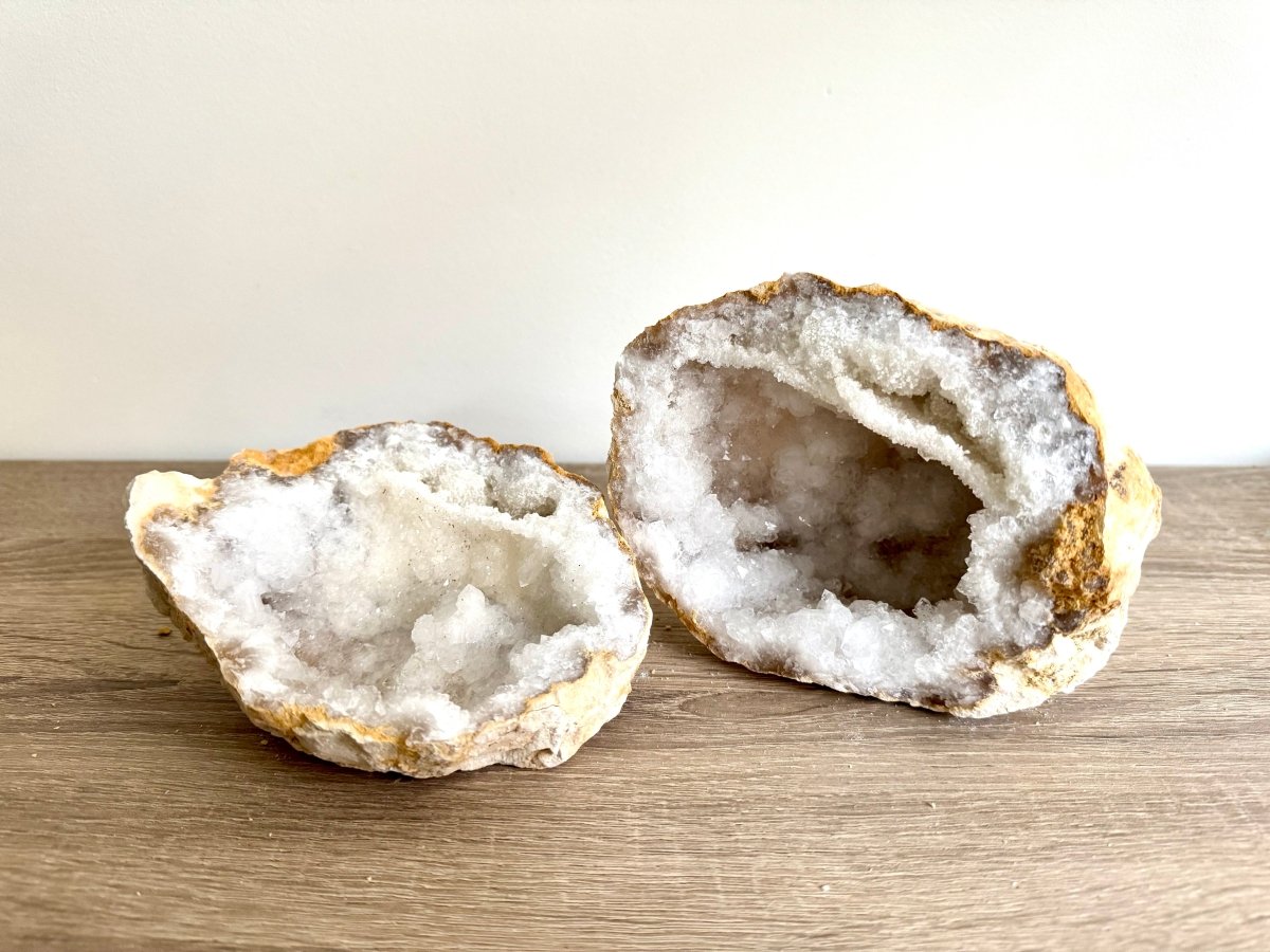 Large Calcite Geode from Morocco (1500 Grams) - FossilsAndMore
