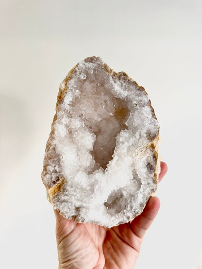 Large Calcite Geode from Morocco (1994 Grams) - FossilsAndMore