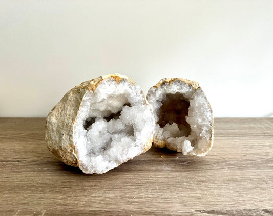 Large Calcite Geode from Morocco (2233 Grams) - FossilsAndMore