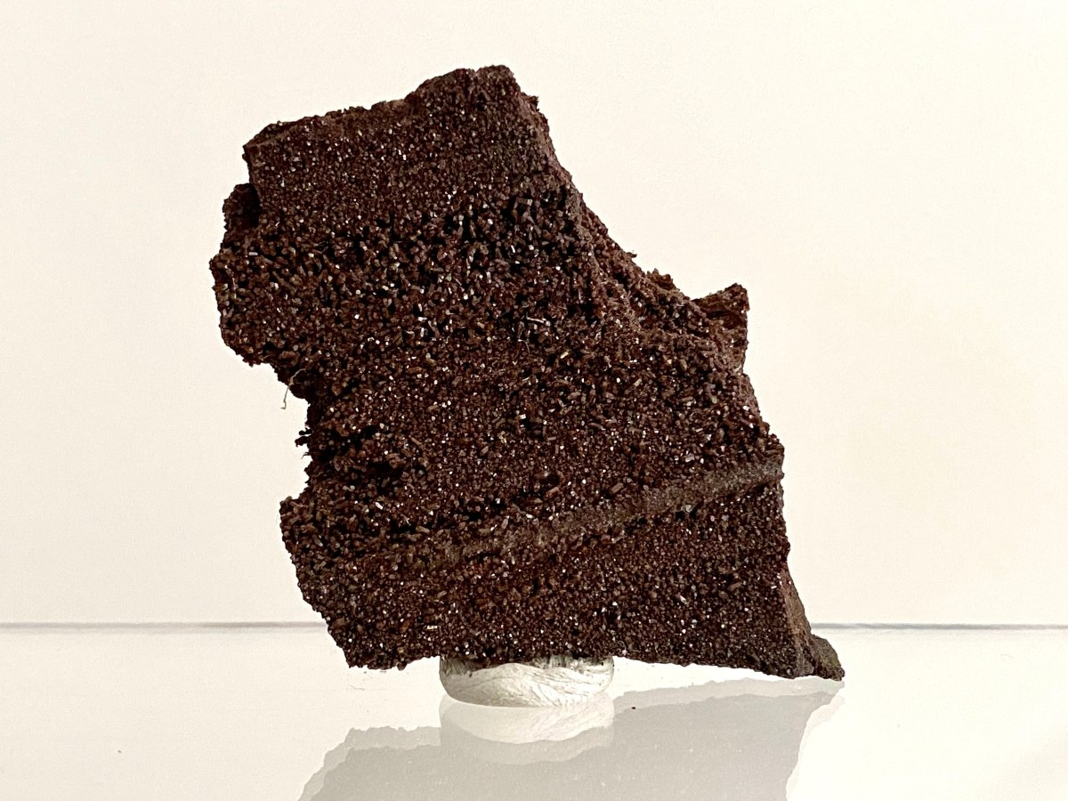 Permineralized Wood Covered In Druzy Quartz (2.83") - Eocene, Germany - FossilsAndMore