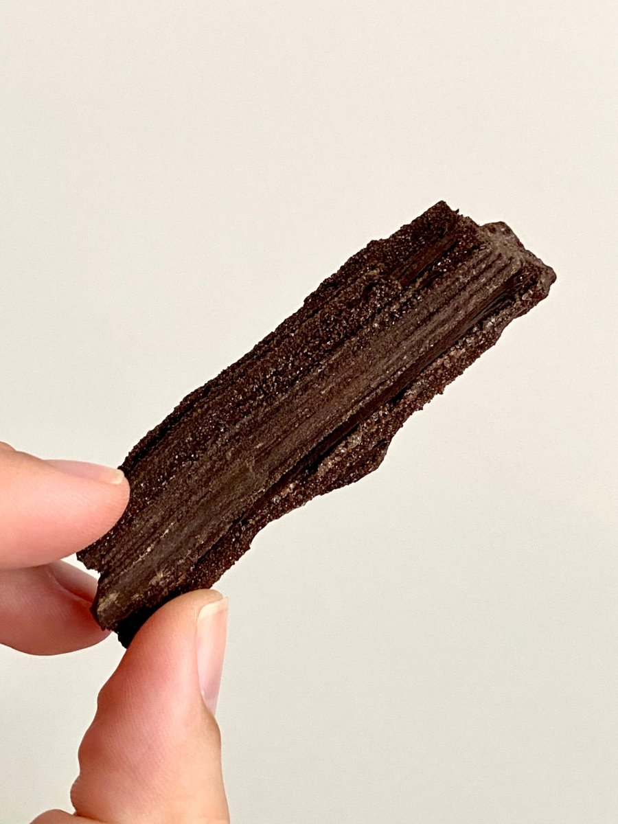 Permineralized Wood Covered In Druzy Quartz (3.12") - Eocene, Germany - FossilsAndMore