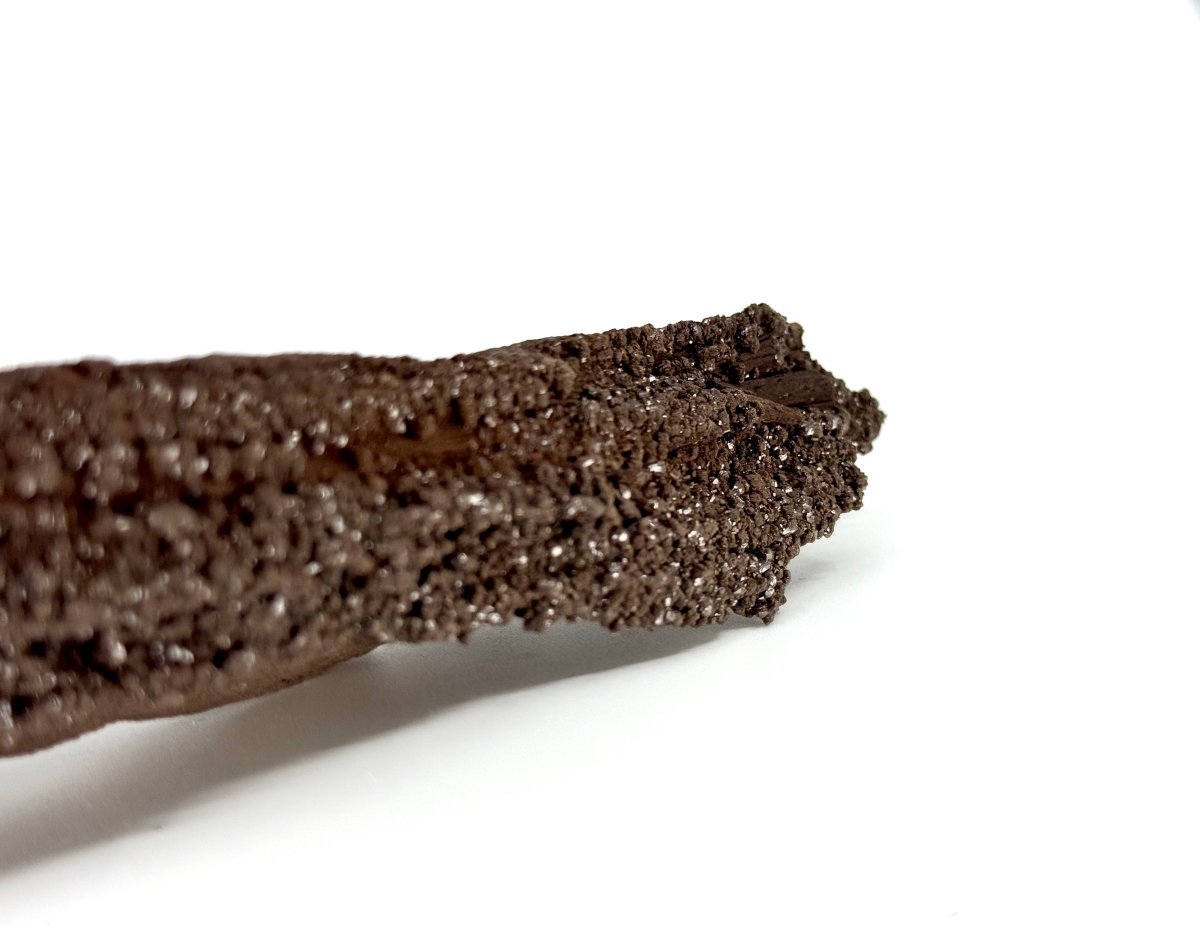 Permineralized Wood Covered In Druzy Quartz from Germany (210 Grams) - FossilsAndMore