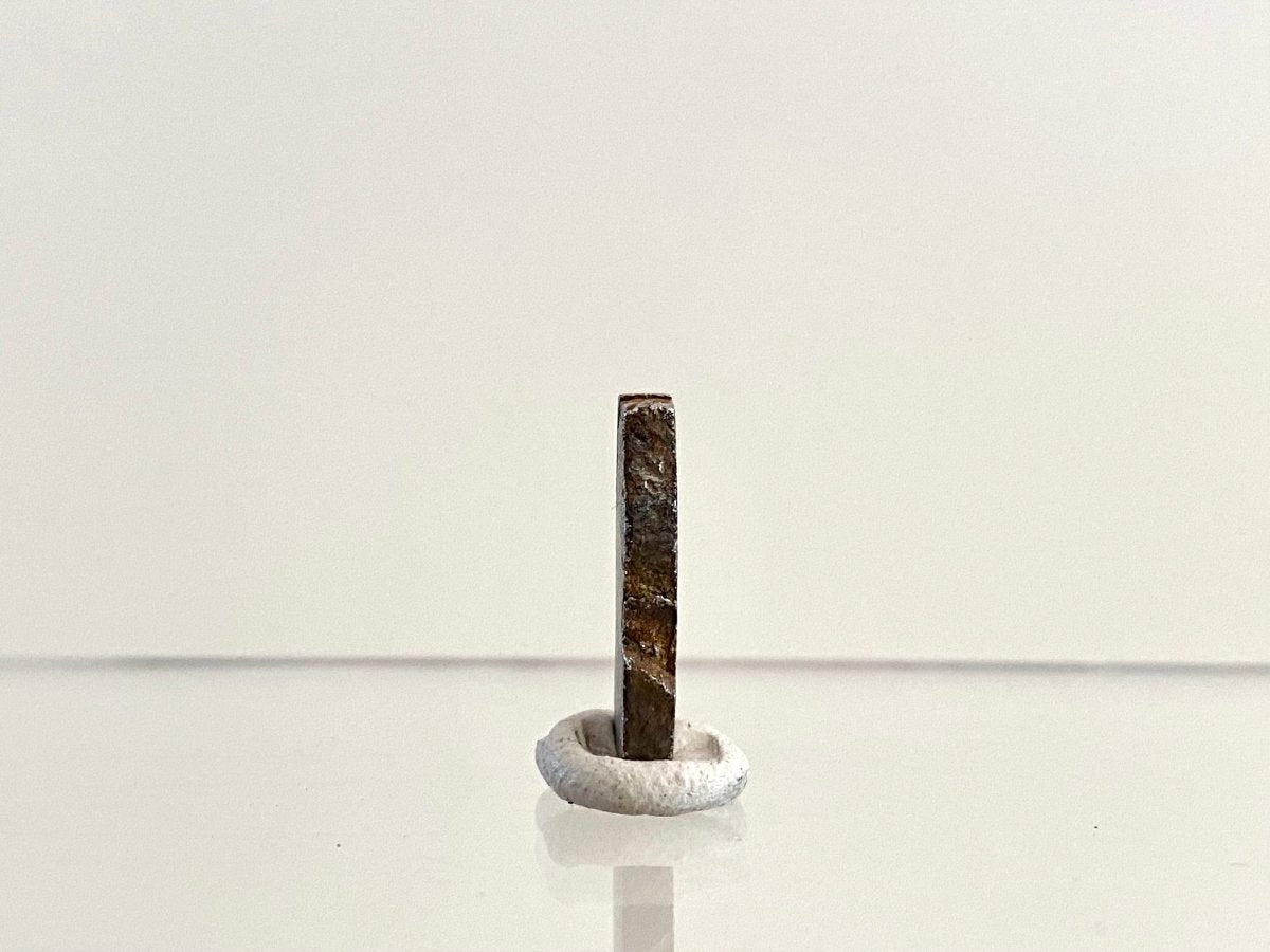 Polished Muonionalusta IVA meteorite fragment (0.75") - Sweden - FossilsAndMore