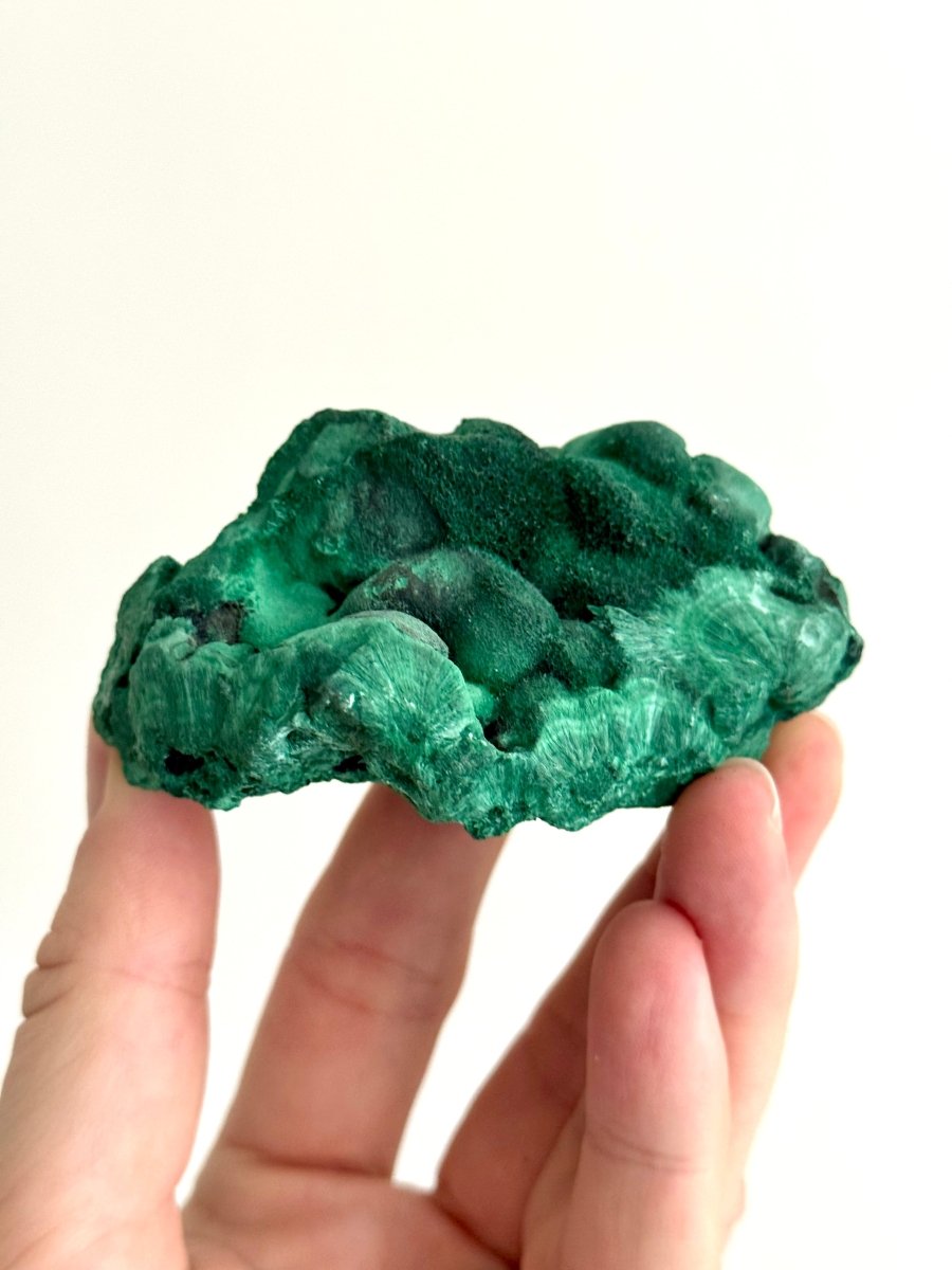 Raw Malachite Mineral (280 Grams) – Natural Copper Carbonate - FossilsAndMore