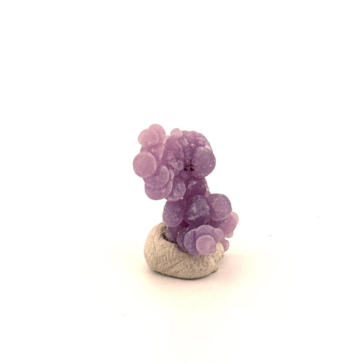 Small Grape Agate cluster from Indonesia, mineral (09) - FossilsAndMore