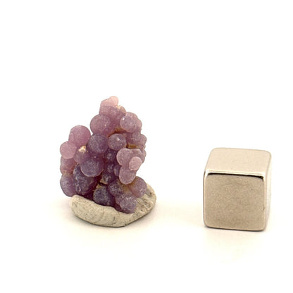 Small Grape Agate cluster from Indonesia, mineral (12) - FossilsAndMore
