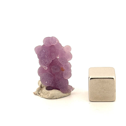 Small Grape Agate cluster from Indonesia, mineral (13) - FossilsAndMore