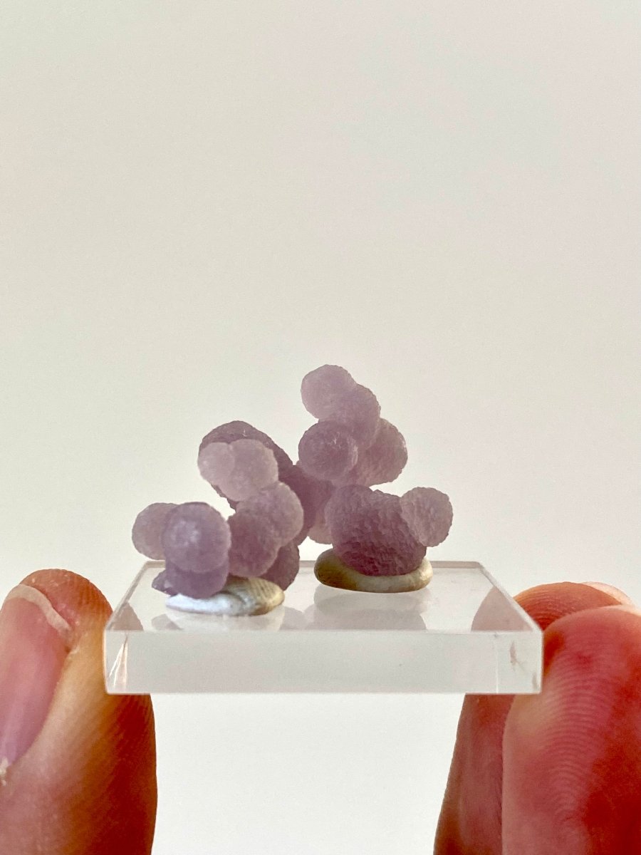 Small Grape Agate clusters from Indonesia, mineral (GA7) - FossilsAndMore