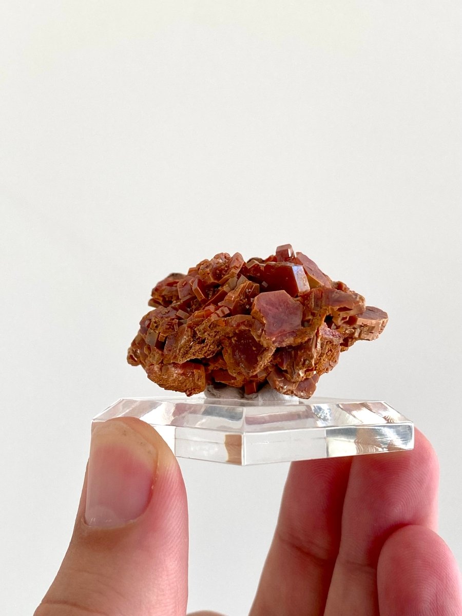 Vanadinite cluster, mineral from Morocco - FossilsAndMore