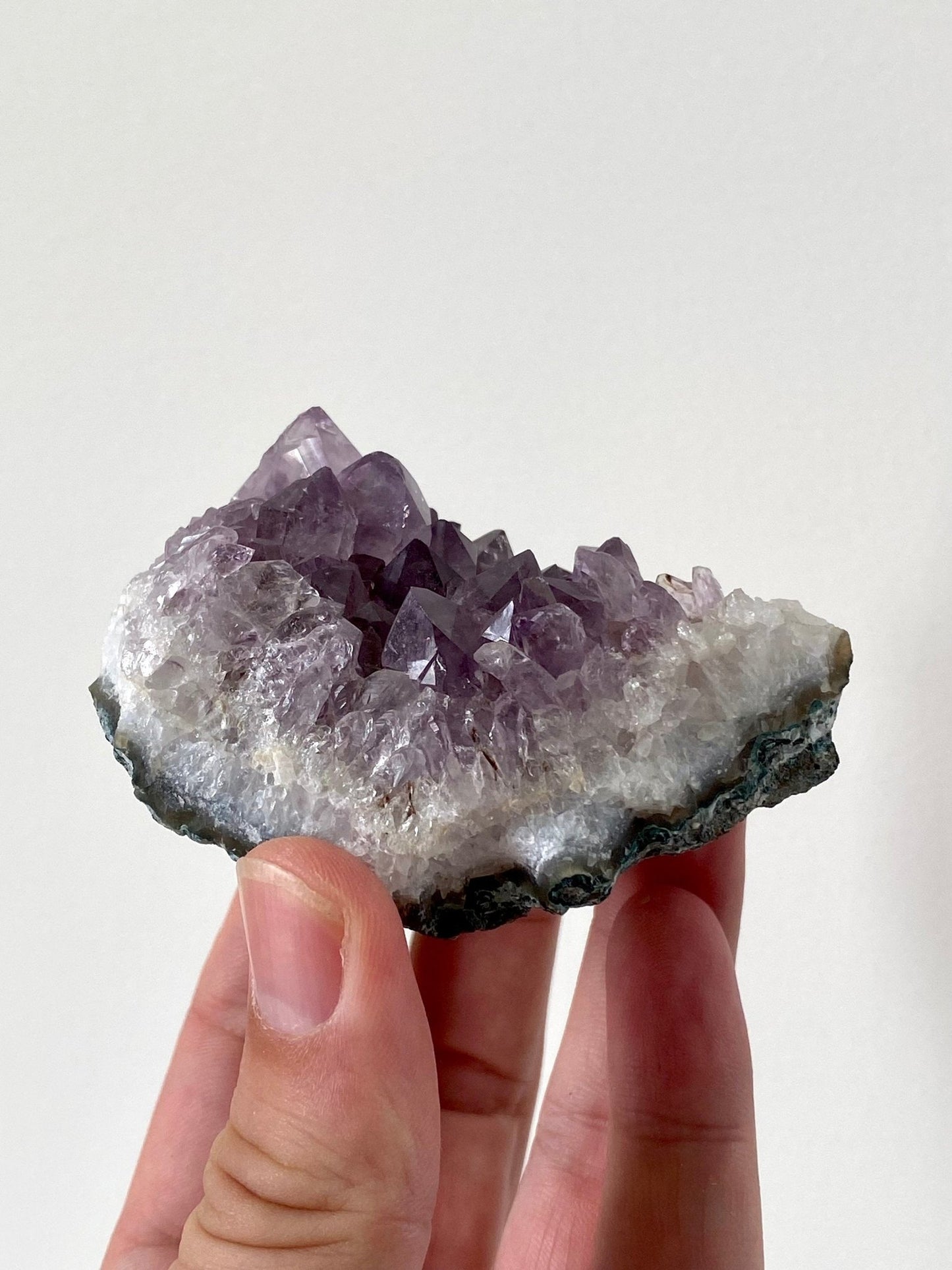 Raw Amethyst cluster from Uruguay - FossilsAndMore