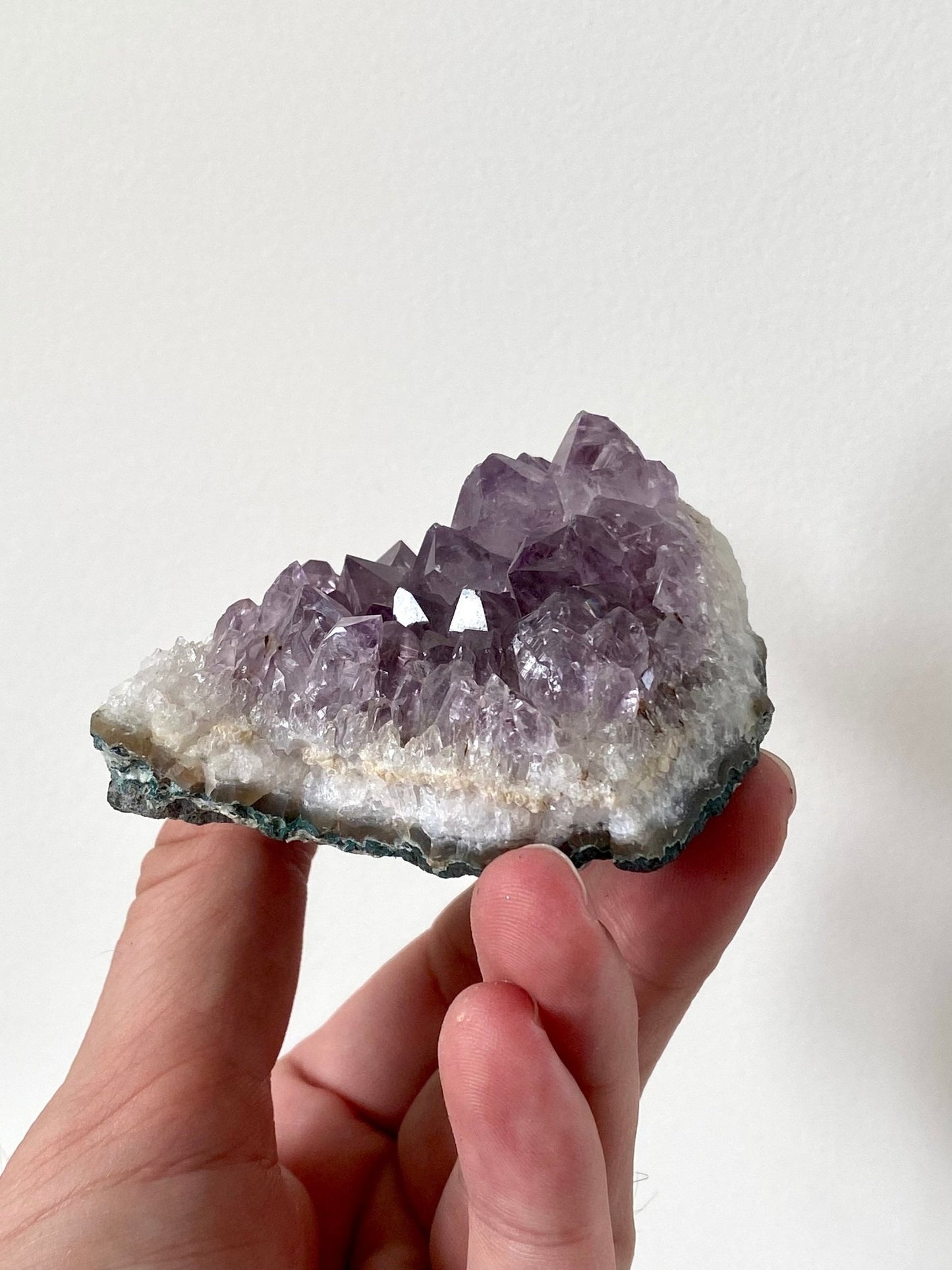 Raw Amethyst cluster from Uruguay - FossilsAndMore