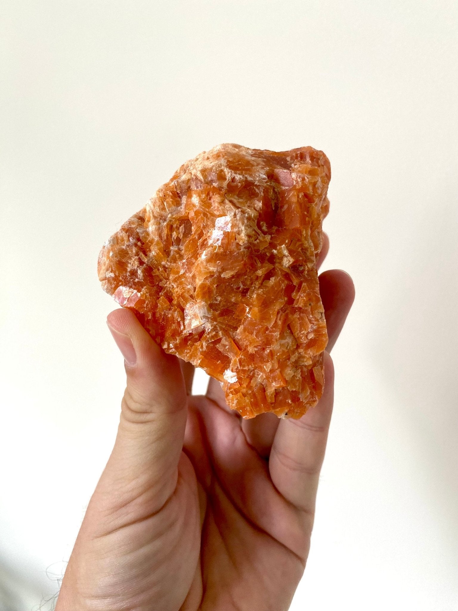 Raw Orange Calcite (274grams) - FossilsAndMore