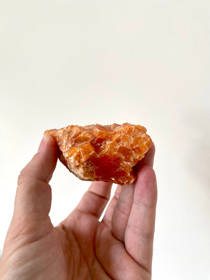 Raw Orange Calcite (274grams) - FossilsAndMore